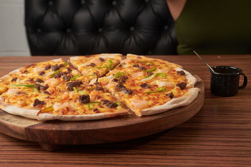 BBQ Chicken marco pizza with smoky barbecue sauce